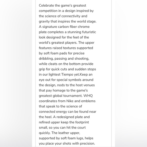 Men’s Nike Soccer Cleats - Picture 6 of 8